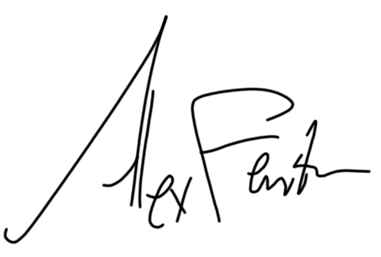 Alex Fenton's Signature